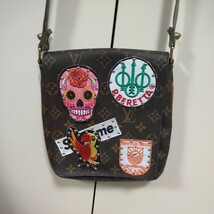 LOUIS VUITTON ルイヴィトン M51258 モノグラムミュゼットサルサ モノグラム ショルダーバッグ ブラウン 限定品_画像1