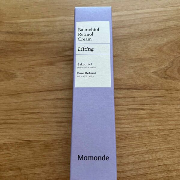 Mamondeのバクチオールレチノールクリームです