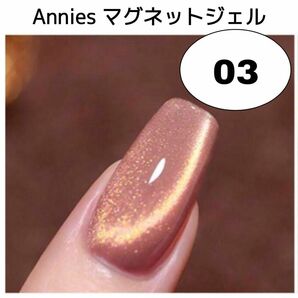 03 キャッツアイジェル ジェル ネイル シルキー プルマグ マグネット マグネットジェル シルク Annies