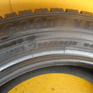 GOOD YEAR グッドイヤー ICE NAVI 8 175/65R15 84Q 2023年製造 175/65-15 1本 スタッドレスタイヤの画像4