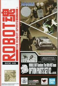 ROBOT душа <SIDE MS> no. 08MS маленький . опция детали комплект 02 ver. A.N.I.M.E. [ Mobile Suit Gundam no. 08MS маленький .]
