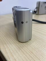 [T102]LUMIX Panasonic DMC-FS1 コンパクトデジタルカメラ ジャンク　デジカメ　シルバー　バッテリーDMW-BCC12 チャージャー　DE-A41_画像5