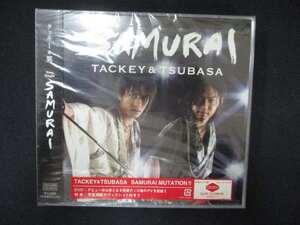 1034 未開封CDS SAMURAI(初回限定盤)(ジャケットB)(DVD付)/タッキー&翼 ※ワケ有