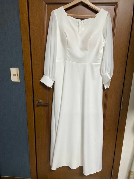 ウェディングドレス　ホワイト　３XL