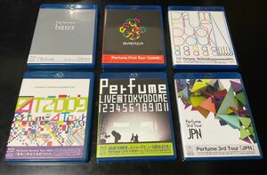 Perfume Blu-ray 6作セット 各ステッカー付き。