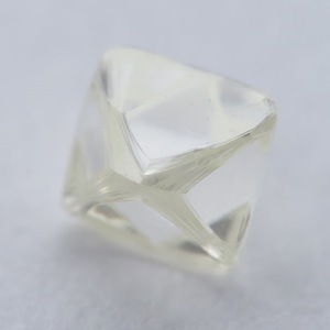 天然 ダイヤモンド ソーヤブル結晶 正八面体 0.475ct Hカラー Flawless ソ付 【榎本通商50899】