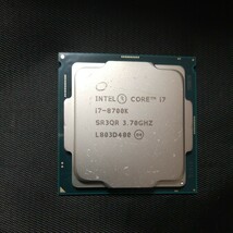 インテルCore i7 8700k付属品なし_画像1