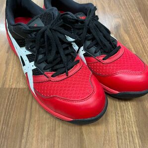 アディダス　adidas 安全靴　CP210 赤　サイズ25.5