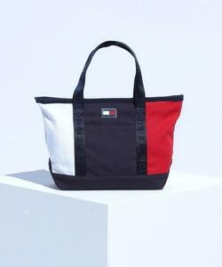 【新品】TOMMY HILFIGER トートバッグ 限定 スモールキャンバス ネイビー 正規品