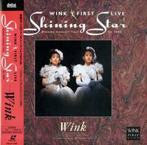 B00180337/LD/ウインク「Shining Star / Wink First Live」_画像1