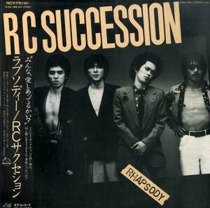 A00587742/LP/RCサクセション (忌野清志郎・仲井戸麗市)「Rhapsody (1980年・28MK-0001・小川銀次・梅津和時参加・ニューウェイヴ・R&B・