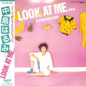 A00587283/LP/中島はるみ「Look At Me... (1982年・28TR-2006・加藤和彦・梅林茂・林哲司・渋谷祐子作曲etc・シンセポップ)」