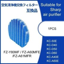 ①FZ-Y80MF(1枚) シャープ　加湿空気清浄機用 加湿フィルター 交換 2_画像1