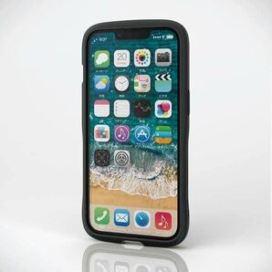 【送料無料】エレコム iPhone14/13用 tough slim light バンパー ブラックの画像6