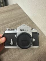 ニコン Nikon F アイレベル ボディ シルバー 654万番 F ケース 一眼レフ _画像6