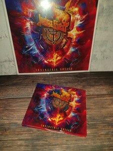 Judas Ｐriest CD 完全生産限定盤　ハードカヴァーブック仕様　オリジナル色紙付き中古 CD　ジューダスプリースト