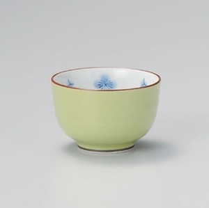 緑彩　幸梅仙茶　煎茶　せん茶　湯呑　湯飲み　日本製　有田焼