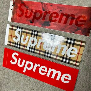 Supreme Box Logoステッカー3枚セット22SS 23SS ステッカー