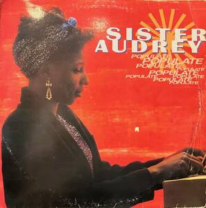 Sister Audrey - Populate / 80年代前半より活動するUKの女性レゲエ・シンガー、Sister Audrey唯一のアルバムにして大名盤！