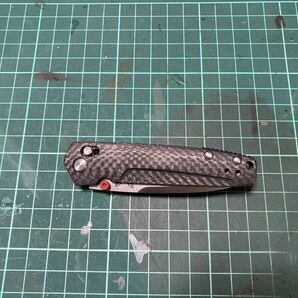 Benchmade 485 CFハンドル ナイフ 。ベンチメイド 登山 釣り キャンプ ブッシュクラフト クマ対策 護身用 狩猟 鹿狩 猪狩 熊狩 クマの画像1