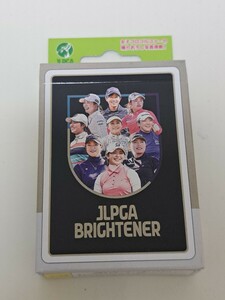 新品JLPGA BRIGHTENER ゲームトランプ　（定価2000円） ◆吉田優利、菅沼菜々、原英莉花　 他　◆女子プロゴルフ