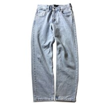 リバイバル! Levi's Silver Tab リーバイス シルバータブ ハイウエスト ルーズ ワイド ジーンズ デニムパンツ ブルー W28 メンズ 古着_画像2