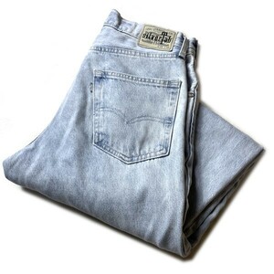 リバイバル! Levi's Silver Tab リーバイス シルバータブ ハイウエスト ルーズ ワイド ジーンズ デニムパンツ ブルー W28 メンズ 古着