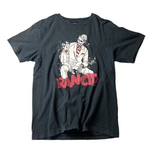 パンクロック! 00s RANCID ランシド Machete 2009年 オフィシャル プリント ツアー バンド 半袖 Tシャツ ブラック 黒 M メンズ 古着 グッズ