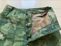 送込:THE REAL McCOY'S(ザ リアルマッコイズ)【CAMOUFLAGE CIVILIAN TROUSERS/MITCHELL PATTERN(パンツ),MP23001,GREEN,サイズ=S】バッグ付_画像4