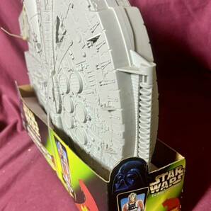 '98 Kenner『STAR WARS』MILLENIUM FALCON CARRY CASE ミレニアムファルコン アクションフィギュア ケース スター・ウォーズWEDGEの画像5