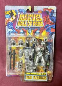 '97 TOYBIZ『MARVEL HALL OF FAME』 UNMASKED WAR WACHINE アクションフィギュア ウォーマシン アンマスク IRON MAN アイアンマン