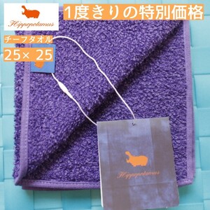 ＜1度きりの特別出品＞Hippopotamus ヒポポタマス チーフタオル 25×25 1枚②