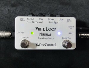 【中古】One Control ワンコントロール Minimal Series White Loop JUNK ジャンク 現状渡し