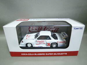 トミカ エブロ 1/43 コカ・コーラ 日産 ブルーバード スーパーシルエット 84年式 COCA-COLA Bluebird Silhouette 1984