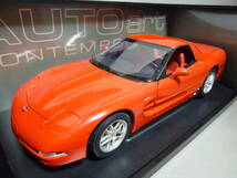Aa 1/18 シボレー コルベット Z06 C5 2001 レッド Chevrolet Corvette オートアート_画像1
