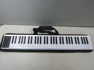 【Shengxifa 電子キーボード 36鍵盤 電子ピアノ ソフトケース付き】充電式 多機能 デモ曲 録音 音出し確認済 中古品