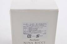 30ml NINA RICCI ニナリッチ Ricci Ricci Eau de PARFUM リッチー リッチー オードパルファム 香水 スプレー レディース 箱付き 8G0318002_画像5