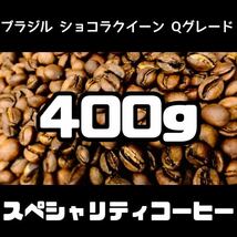 ブラジル　クイーンショコラ　400g 自家焙煎　コーヒー豆　珈琲豆 珈琲 コーヒー_画像1