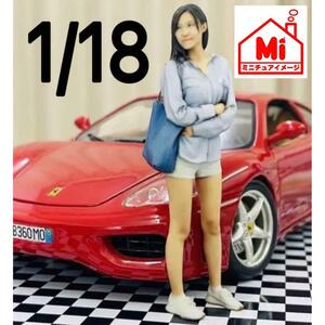 1/18★jessst★フィギュア★ミニカーに★1/64より大★ジオラマに　リアルフィギュア　完成品　ミニチュアイメージ