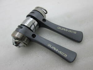 ◆◇中古 SHIMANO シマノ DURA-ACE デュラエース SL-7402 前後セット 8速SIS/フリクション！◇◆