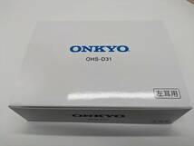 ONKYO オンキョー OHS-D31L デジタル補聴器 耳あな式 集音器 軽度 難聴 左耳_画像1