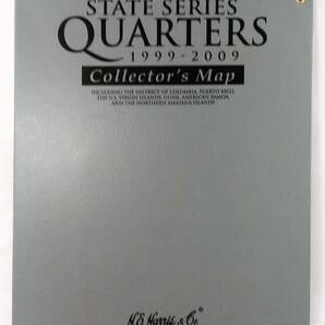 K/ STATE SERIES QUARTERS collector's Map 1999-2009 アメリカ 硬貨 コンプリート 0313-2の画像2