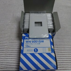  Panasonic Full color WN6001SW white 1 piece for plate new old 20 piece 