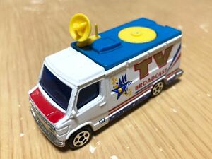 ∵ MATCHBOX マッチボックス BROADCAST TV中継車 テレビ中継車 ミニカー トラック ブロードキャスト 衛生 当時物