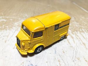 ∵ トミカ F17 CITROEN H TRUCK シエトロン Hトラック MICHELIN ミシュラン 1/71 ミニカー 当時物 TOMICA 外車シリーズ 日本製