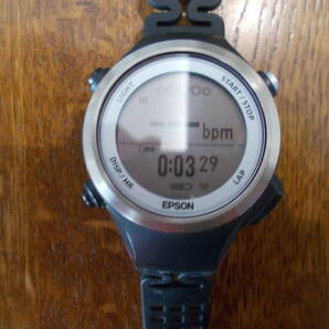 エプソンSF810マラソン用時計、心拍計 GPSの画像8