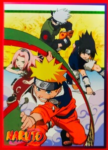 NARUTO animejapan アニメジャパン テレビ東京 テレ東 特典 限定 カード うずまきナルト うちはサスケ 春野サクラ はたけカカシ