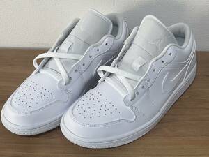 Nike Air Jordan 1 Low &#34;Triple White&#34; (2023)ナイキ エアジョーダン1 ロー &#34;トリプルホワイト&#34; (2023)