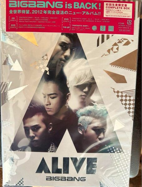 ALIVE BIGBANG ビックバン ライブ DVD 韓国 アーティスト