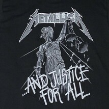 ★1円スタート★新品未使用★メタリカMETALLICAバンドTシャツLサイズロックバンド ロックTシャツ アメリカ 古着 コットン ブラック 黒 2260_画像6